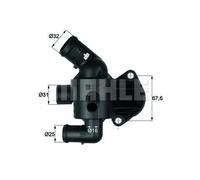 Behr Thermot-Tronik TI 15 87 - Termostato, Refrigerante