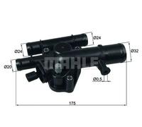 MAHLE ORIGINAL TI 243 89 Termostato motore