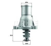 Termostato TI 260 92 MAHLE per OPEL SAAB FIAT