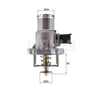 Termostato TM 55 105 MAHLE per OPEL ZAFIRA / ZAFIRA FAMILY B ASTRA H TwinTop