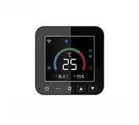 Termostato Tuya, regolatore di temperatura e umidità del condizionatore d'aria, touch screen LCD con alimentazione USB(1 Pcs)