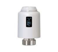 Termostato Tuya WiFi, Attuatore per Radiatore, Valvola Termostatica Programmabile TRV, Regolatore di Temperatura Life