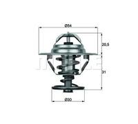 MAHLE ORIGINAL TX 10 81D Termostato motore