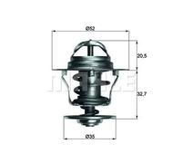 RIDEX Termostato 316T0017 Valvola Termostatica,Termostato Refrigerante FORD,MAZDA,Focus II Station Wagon (DA_, FFS, DS)