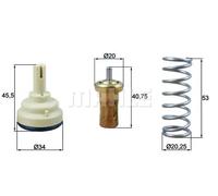 Termostato TX 209 80D MAHLE per VW PASSAT B7 PASSAT B7 Variant TOURAN CC B7