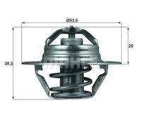 Termostato, refrigerante BEHR MAHLE TX 88 82D