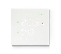 Termostato WiFi Caldaia per Smart Touch Screen per Riscaldamento per tuya per alexa 8.6x9cm(3A white Boiler heating)