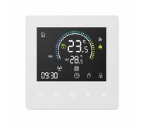 Termostato Wifi Caldaia per touch Programmabile 7 Giorni Compatibile per alexa Google per tuya per Smart Life Riscaldamento 8.6x8.6cm(Water heating/Boiler heating)