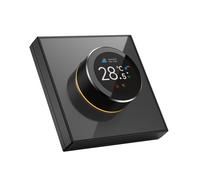 Termostato WiFi Intelligente con Schermo da 1,32'' Nero/Bianco per Riscaldamento a acqua ed elettrico