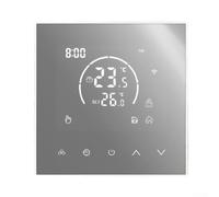 Termostato WiFi intelligente per controllo app Tuya - Regolatore digitale della temperatura ambiente con blocco bambini per caldaia a gas e riscaldamento a pavimento - Display LCD da parete 86x86mm