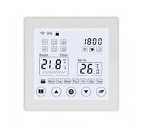 Termostato WiFi intelligente per riscaldamento elettrico a pavimento con grande touchscreen, compatibile con Tuya e per app Smart Life, regolabile 5-95 °C, intervallo di controllo della temperatura