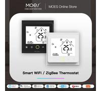 Termostato WiFi intelligente Regolatore di temperatura Acqua elettrica Riscaldamento a pavimento caldo Acqua Caldaia a gas Funziona con Echo Google Home Tuya