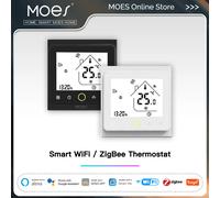 Termostato WiFi intelligente Regolatore di temperatura Acqua elettrica Riscaldamento a pavimento caldo Acqua Caldaia a gas Funziona con Echo Google Home Tuya