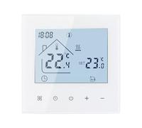 Termostato WiFi per Caldaia a Gas,Termostato Ambiente da incaso con la scatola 86*86mm(non comaptibile con 503) Schermo LCD Programmabile con Telefono App(90-240V corrente)（ non funziona a batterie.）