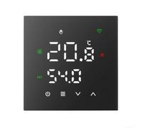 Termostato WiFi Programmabile per tuya Controllo Vocale Termostato(16A black Electric heating)