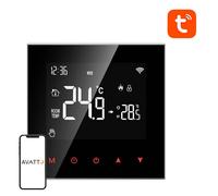 Termostato WiFi Smart LCD per riscaldamento elettrico 16A Tuya Black Alexa Google Assistant
