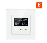 Termostato WiFi Smart LCD per riscaldamento elettrico 16A Tuya White Alexa Google Assistant