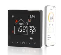 Termostato WiFi,Tuya Smart Controllo Vocale App/Display LCD Retroilluminato Cronotermostato Programmabili per Riscaldamento Caldaia 3A, Compatibile con Alexa/Google Assistant