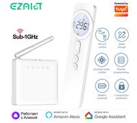 Termostato wireless WiFi RF433 per caldaia a gas per riscaldamento a pavimento dell'acqua Regolatore di temperatura intelligente Tuya Alice Alexa Google Home