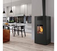 Termostufa a legna ventilata Caminetti Montegrappa MLW22V NOIR M