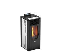 Termostufa a pellet Ecofox Niagara 13,84 kW bianco Bianco