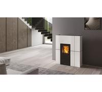 Termostufa a Pellet EdilKamin Modello Blade H 15 Evo Da 15 Kw - Vari Colori