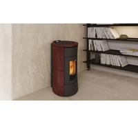 Termostufa a Pellet EdilKamin Modello Cherie H 14 Evo Da 14,2 Kw - Vari Colori