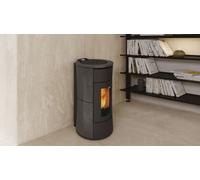 Termostufa a Pellet EdilKamin Modello Cherie H 14 Evo Da 14,2 Kw - Vari Colori