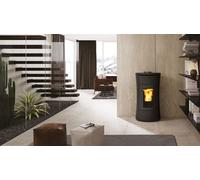Termostufa a Pellet EdilKamin Modello Cherie H 14 Evo Da 14,2 Kw - Vari Colori