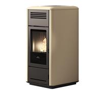 Termostufa a Pellet EdilKamin Modello Milla H 12 Evo Da 12 Kw - Vari Colori