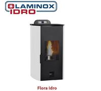 Termostufa A Pellet Laminox Flora Idro 13 Kw Colore Avorio
