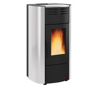 TERMOSTUFA A PELLET RAFFAELLA IDRO H15 18,1 kW - colore grigio luce