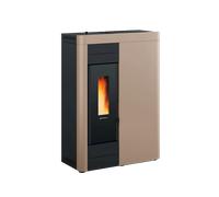 Termostufa A Pellet Slim La Nordica Extraflame Modello VIRNA IDRO 14,5 Kw Vari Colori
