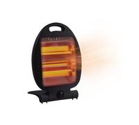 Termostufa al Quarzo Doppio Elemento Riscaldante con Base Autoportante