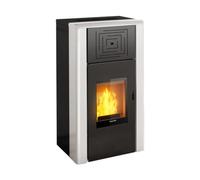 Termostufa idro a pellet nocciolino venua 24 kw bordeaux