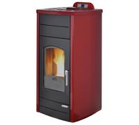 Termostufa pellet Laminox VICTORIA IDRO LUX 28kW con A.C.S. in acciaio vernic...