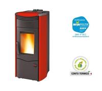 TERMOSTUFA STUFE A PELLETS MELINDA 14 NORDICA EXTRAFLAME POTENZA 14.1Kw