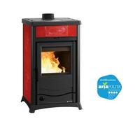 TERMOSTUFE A LEGNA ROSSELLA PLUS EVO DSA 4.0 NORDICA POTENZA 11Kw - CM.56x54xH91