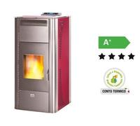 TERMOSTUFE A PELLET A PELLET QUEEN IDRO 20 POTENZA 18,22Kw - CM.65x57xH127