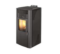 TERMOSTUFE A PELLETS FOKO IDRO 18 NERE POTENZA 19,46KW RISCALDAMENTO