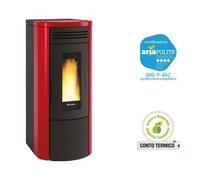 TERMOSTUFE A PELLT COSTANZA NORDICA EXTRAFLAME CM. 50x59xH115