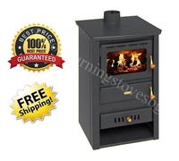 Termostufe Stufa A Legna Prity K22CP W10 Piano in Ghisa 6,2+7,1kW. [EEK: A]