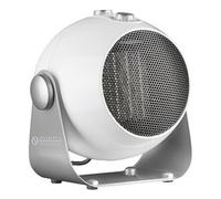 Olimpia Splendid Caldodesign Stufetta con elettroventola Interno Argento, Bianco 1800 W GARANZIA ITALIA