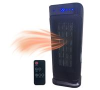 Termoventilatore 2000w 3 Modalità Stufetta Elettrica Da Interno PTC Tower Timer [EEK: A]