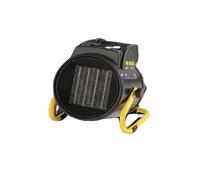 Zephir Termoventilatore Stufa elettrica Industriale Potenza 3000 Watt Basso rumore colore Nero - ZML30P