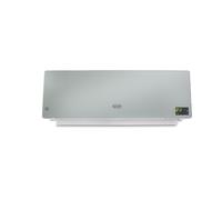 Argo Termoventilatore da parete Ceramico Stufa elettrica Potenza 2000 Watt con Telecomando e Timer - CHIC SILVER ECO