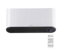 Ardes Termoventilatore Ceramico a Parete 2000 Watt Stufa elettrica con Termostato Telecomando e Timer Ventilazione estiva - AR4W05P