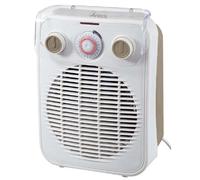 ARDES | AR4F10TI Termoventilatore a Filo CHRONOS, Stufetta Riscaldante 2 Potenze Eco/comfort, Termostato Temperatura Ambiente, Stufetta Scaldino Portatile con Timer 24H e Sicuro Contro I Liquidi