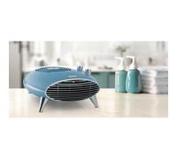 TERMOVENTILATORE ARIETE 8211/05 CALDO FREDDO VINTAGE CELESTE IDEA REGALO [EEK: A]