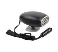 Termoventilatore Auto 12V 2in1 Riscaldamento e Raffreddamento | 2in1 heating cooling, 12V portable, winter summer use, compact design, dashboard safe